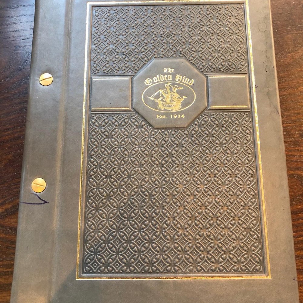 The Golden Hind - The menu - Fish & Chips Near Me - London, XGL