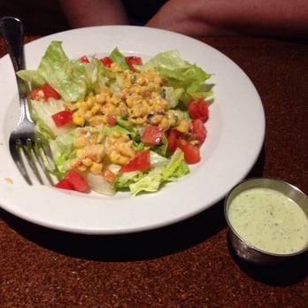 Boudreaux's Cajun Grill - Salad with a "creamy dill" that DOES NOT EXIST in New Orleans.  NOT at Brennan's, Commanders, or elsewhere.  Like beef gumbo! - Cajun/Creole Near Me - Daphne, Alabama