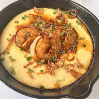 Sainte-George Restaurant - Shrimp and grits - Modern European Near Me - St. Augustine, Florida Sainte-George Restaurant - Shrimp and grits - Modern European Near Me - St. Augustine, Florida