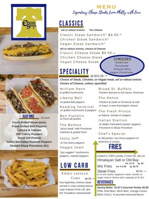 Menu photo 6 Eddis & Sons Cheesesteaks Jacksonville, FL