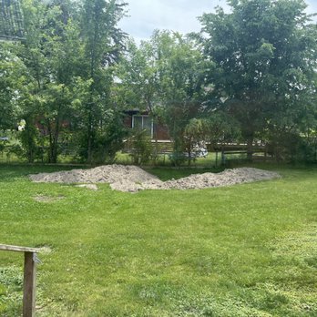 Thin Red Line Property Maintenance - This is what he dumped in my yard claimed was "screened top soil". - Lawn Services Near Me Thin Red Line Property Maintenance - This is what he dumped in my yard claimed was "screened top soil". - Lawn Services Near Me
