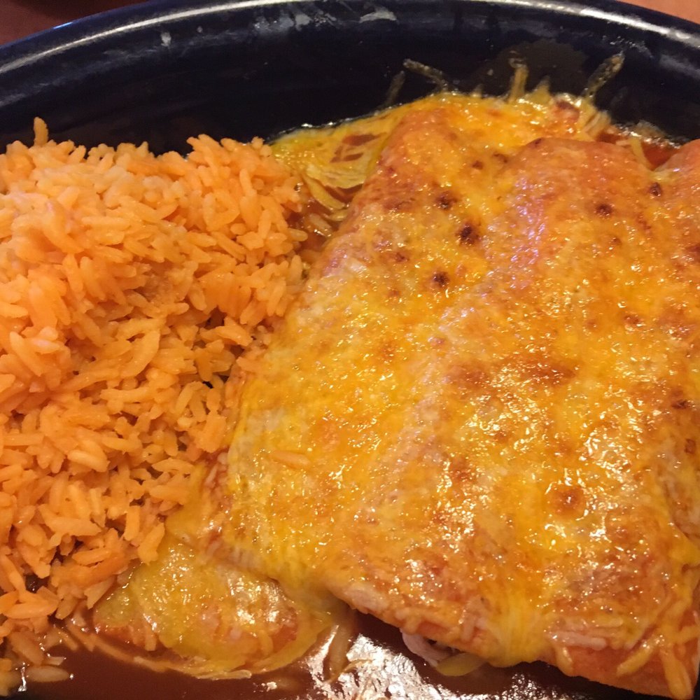 Tortugas Mexican Eatery - Chicken, shredded beef, cheese enchiladas with rice. - Mexican Near Me - Collegeville, Pennsylvania Tortugas Mexican Eatery - Chicken, shredded beef, cheese enchiladas with rice. - Mexican Near Me - Collegeville, Pennsylvania