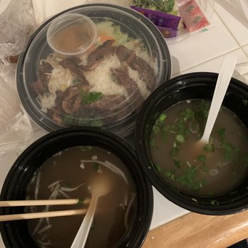 Pho Show - So good! Devoured the Brisket Rice Noodle Soup and egg roll. Saving the vermicelli-pork for later. - Vietnamese Near Me - Culver City, California Pho Show - So good! Devoured the Brisket Rice Noodle Soup and egg roll. Saving the vermicelli-pork for later. - Vietnamese Near Me - Culver City, California