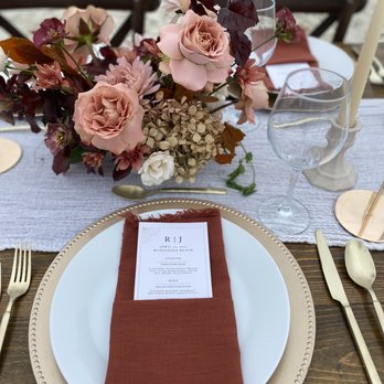 Olive & Sage Events - Place settings, special menu, and dreamy color palette - Party & Event Planning Near Me Olive & Sage Events - Place settings, special menu, and dreamy color palette - Party & Event Planning Near Me
