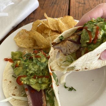 Blue Surf Cafe - Tuna tacos - Cafes Near Me - Wilmington, North Carolina