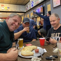 Look at that Calzone! It was great! Look at that Calzone! It was great!