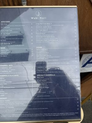 Menu photo 2 Wabi Nori Flushing, NY