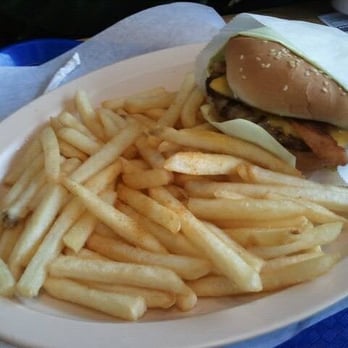 Golden Ox - Jr. cheese burger - Burgers Near Me - Fullerton, California