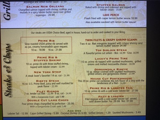 Lucky's Blind Fish Grill by null