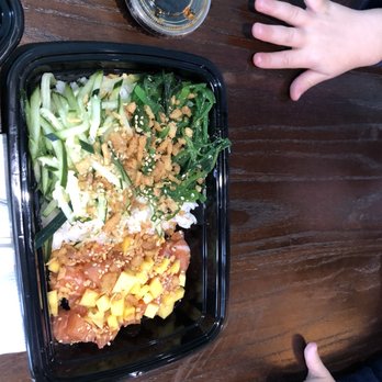 Tiger Plate - Small salmon bowl for small hands :) - Hawaiian Near Me - Costa Mesa, California