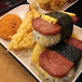 Marugame Udon - Spam musubi! - Japanese Near Me - Costa Mesa, California