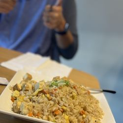 Kappa Sushi - Fried rice!