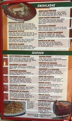 Menu photo 2 Poblano's Mexican Restaurant Columbus, OH