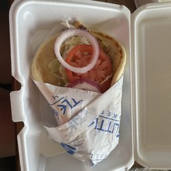 Little Greek Fresh Grill - GREEK CHICKEN PITA