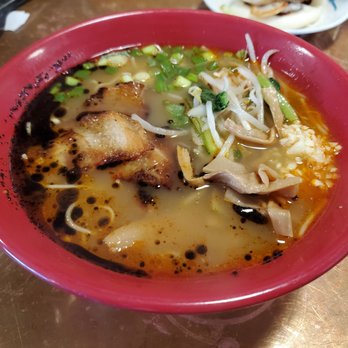 Shibu Ramen - Spicy Garlic Tonkotsu Ramen - super bland - Ramen Near Me - Kent, Washington Shibu Ramen - Spicy Garlic Tonkotsu Ramen - super bland - Ramen Near Me - Kent, Washington