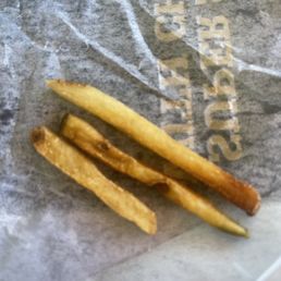 Burnt fries Burnt fries