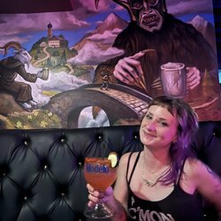 The devil and the Boss Babe cocktail