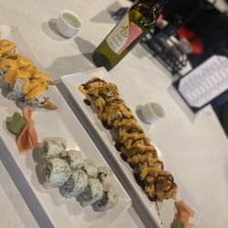 Nami Japanese Steakhouse & Sushi Bar - Monster roll. Texas roll.   California roll