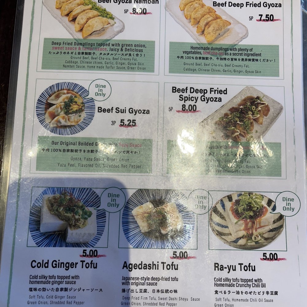Kamitoku - menu - Ramen Near Me - Honolulu, Hawaii Kamitoku - menu - Ramen Near Me - Honolulu, Hawaii