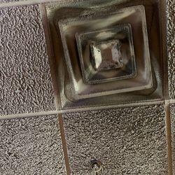 Exhaust above the bar.