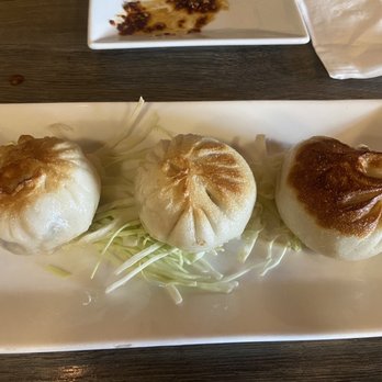 Unit Su Vege - D46. Pan Fried Vegetable Buns ($6) - Vegetarian Near Me - Philadelphia, Pennsylvania Unit Su Vege - D46. Pan Fried Vegetable Buns ($6) - Vegetarian Near Me - Philadelphia, Pennsylvania