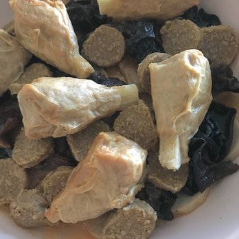 All Vegetarian - Vegan Drumsticks Steamed with beyond meat and mushrooms - Health Markets Near Me - El Monte, California