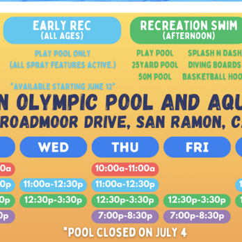 SAN RAMON OLYMPIC POOL & AQUATIC PARK - Updated January 2026 - 104 ...