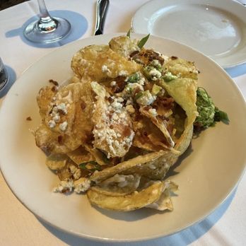 Cheever's Cafe - Bleu Cheese Potato Chips - New American Near Me - Oklahoma City, Oklahoma Cheever's Cafe - Bleu Cheese Potato Chips - New American Near Me - Oklahoma City, Oklahoma