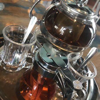 Basil Mediterranean Cafe - Persian saffron tea - Sandwiches Near Me - Oklahoma City, Oklahoma