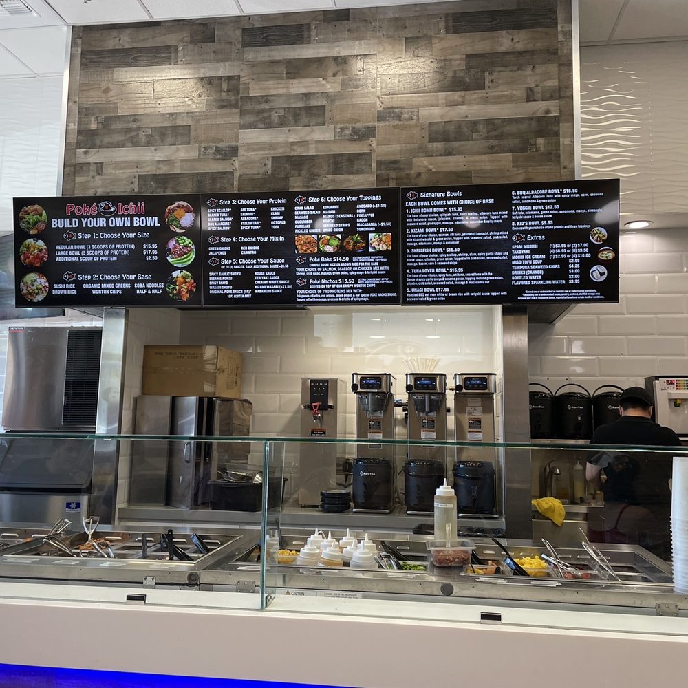 Rare Tea - Menu for poke bowls - Bubble Tea Near Me - Vacaville, California