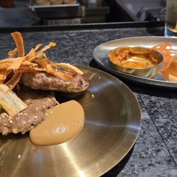 Andamiro - Beef patty appetizer - super flavorful and delicious! - Korean Near Me - Brooklyn, New York