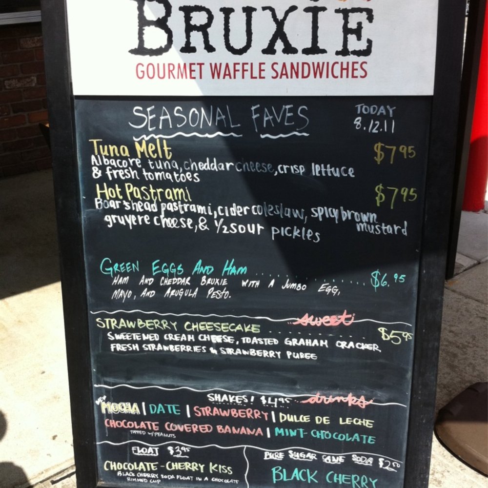 Bruxie - Daily special menu - Sandwiches Near Me - Orange, California