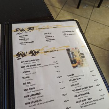 Pho Dien - Menu - Vietnamese Near Me - Houston, Texas