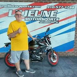 Lejeune Motorsports - My new 2024 Z500 SE ABS. Thanks, Matt for helping me add another one to the garage.