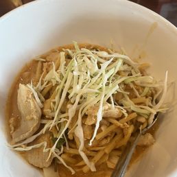 Chicken in curry sauce
