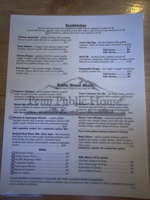 Menu photo 3 Pemi Public House Woodstock, NH Menu photo 3 Pemi Public House Woodstock, NH