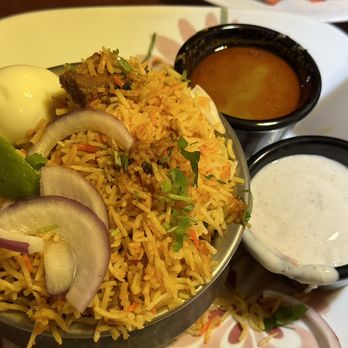 Chennai Fusion Grill - Lamb Biryani - Indian Near Me - Chandler, Arizona