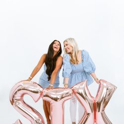 Voge Boutique | San Antonio - Owner and Manager posing for their 6th anniversary sale!