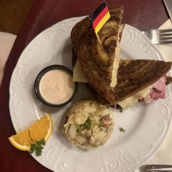 Alpine Haus Restaurant - Reuben Sandwich - German Near Me - New Braunfels, Texas Alpine Haus Restaurant - Reuben Sandwich - German Near Me - New Braunfels, Texas