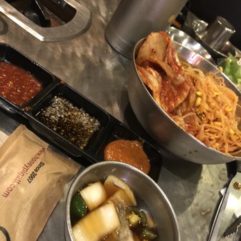 Honey Pig - Sauces and side dishes. - Korean Near Me - Duluth, Georgia Honey Pig - Sauces and side dishes. - Korean Near Me - Duluth, Georgia