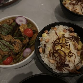 Copra - Okra kokum curry with rice - Indian Near Me - San Francisco, California