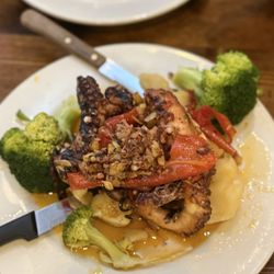 Campinos - Octopus. Least favorite but still pretty good. Was a little soggy so won't order again. Flavor was good but didn't eat it all