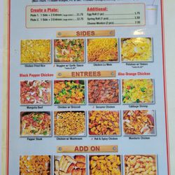 Golden Panda - Menu