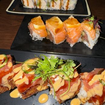 Sushi Yoko - Baked Salmon Roll Crispy rice - Japanese Near Me - Gardena, California Sushi Yoko - Baked Salmon Roll Crispy rice - Japanese Near Me - Gardena, California