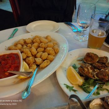 Buona Sera - Calamari and clams casino 08/25/2023 - Italian Near Me - Red Bank, New Jersey