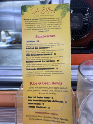 Menu photo 2 Don Eddie's Kitchen Delray Beach, FL