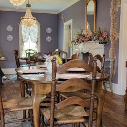 The Parker Grace Tea Room - 1st floor seating, beautifully decorated