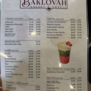 Baklovah Bakery - Menu 5/2026 - Desserts Near Me - San Antonio, Texas Baklovah Bakery - Menu 5/2026 - Desserts Near Me - San Antonio, Texas