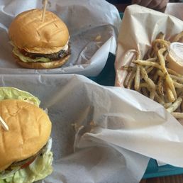 Hamburger and Fries