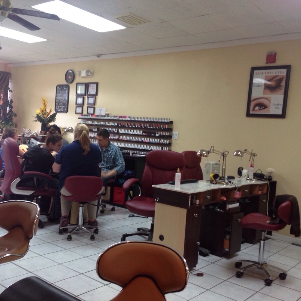 T2 Nails - View of front of salon from Pedicure chair - Nail Salons Near Me - Naperville, Illinois T2 Nails - View of front of salon from Pedicure chair - Nail Salons Near Me - Naperville, Illinois